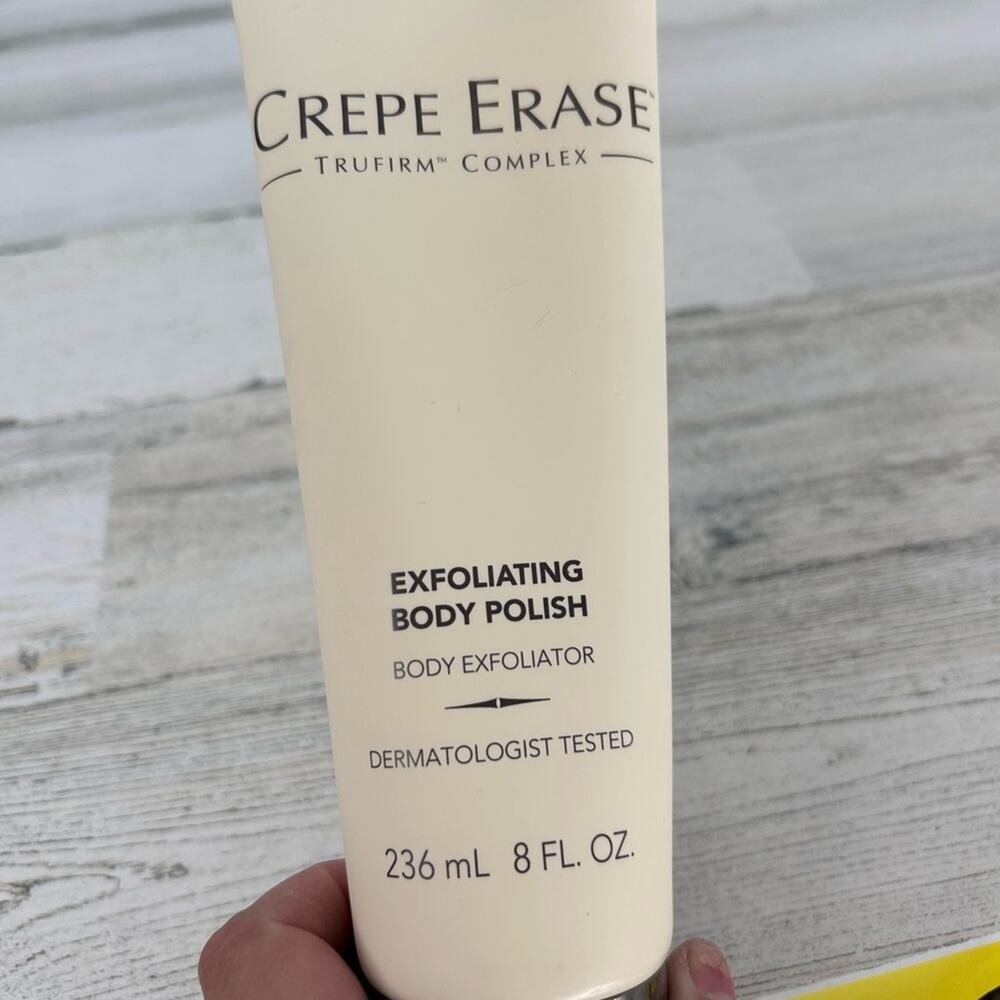 Crepe Erase - Exfoliating Body Polish - with TruFirm Complex - 8 FL OZ Sealed